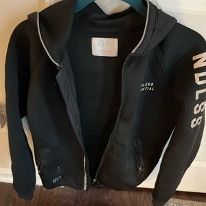 Zara Boys black jacket, size 11-2